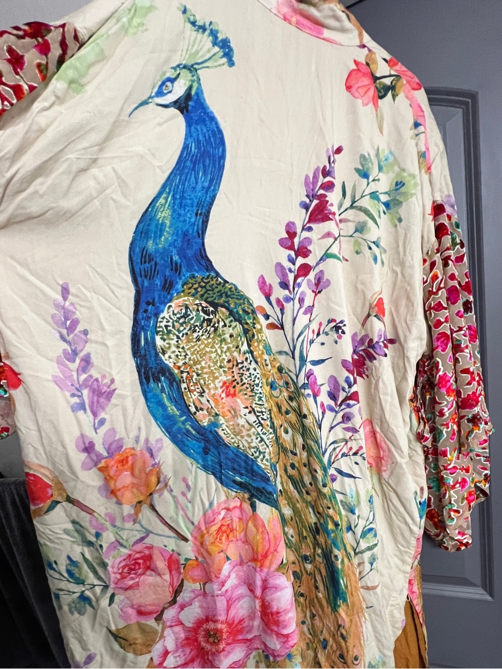 Anthropologie Aratta Bird Robe - Picture 11 of 13